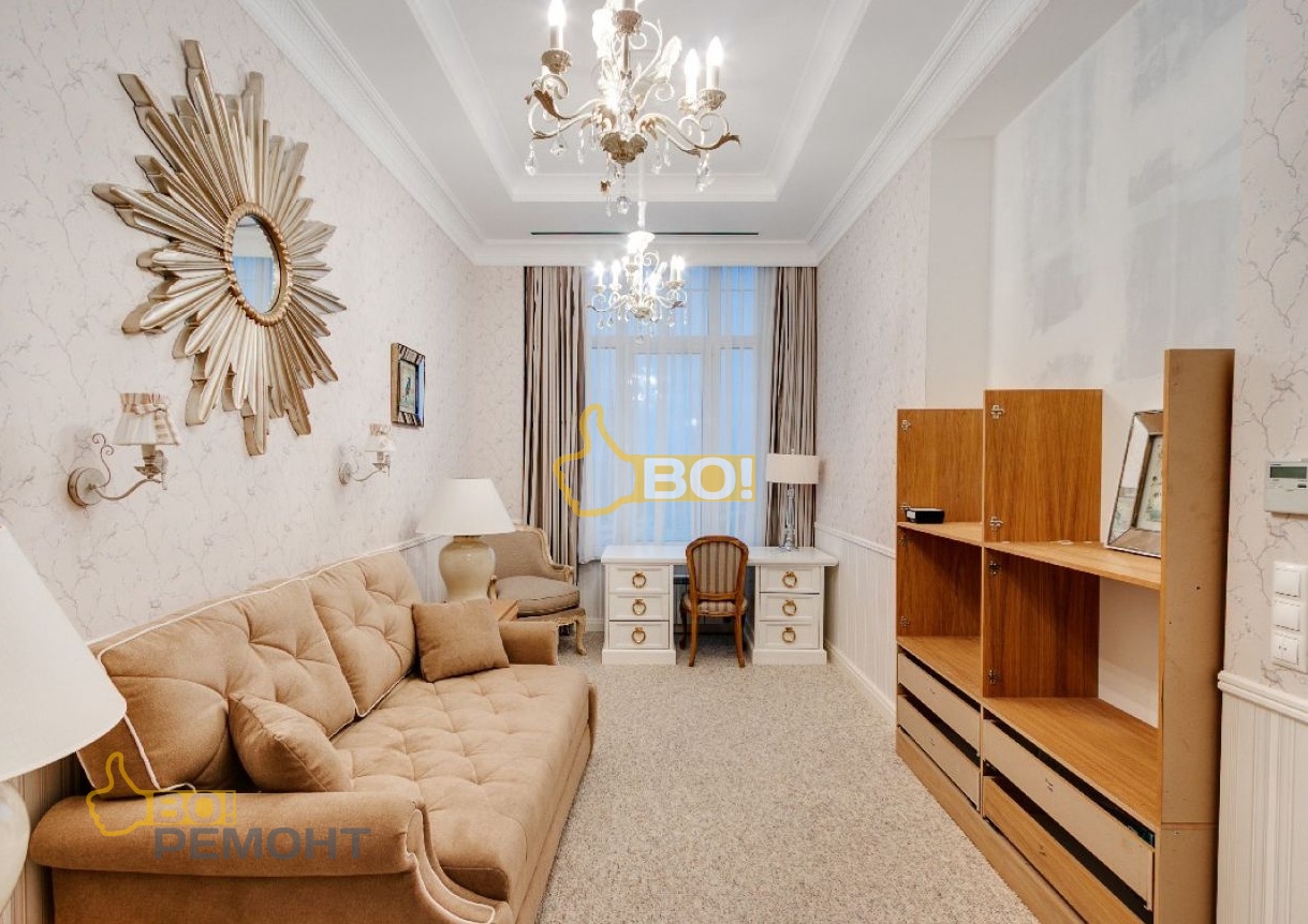 Ремонт двухуровневой квартиры под ключ 300 кв.м.-102